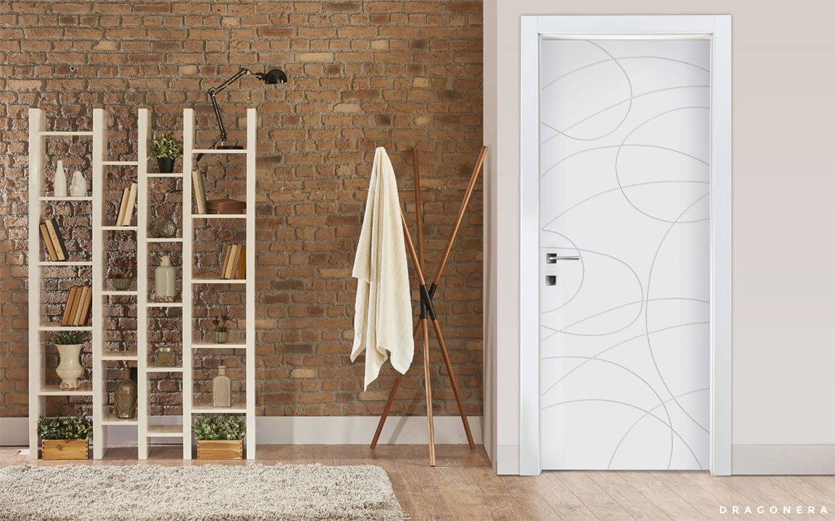 Porte classiche in legno massello su misura