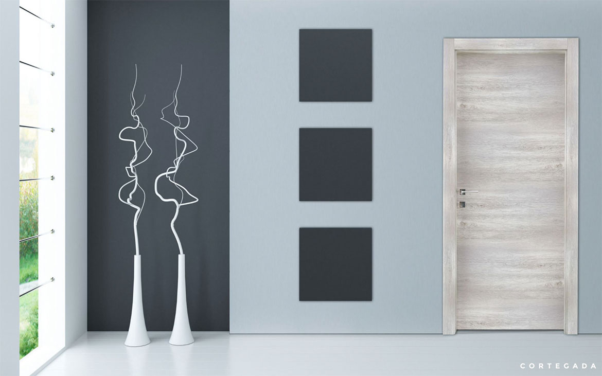 Porte in cristallo per ambienti luminosi