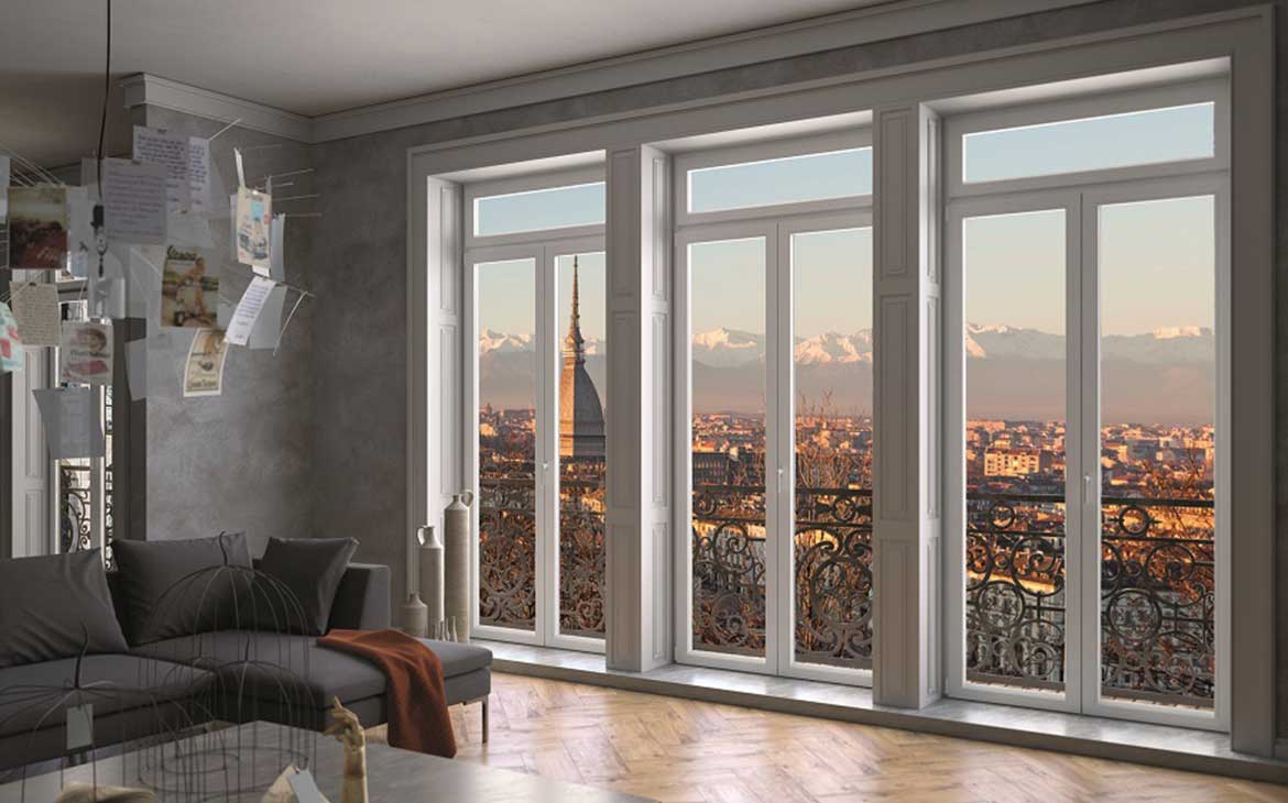 Serramenti in legno alluminio