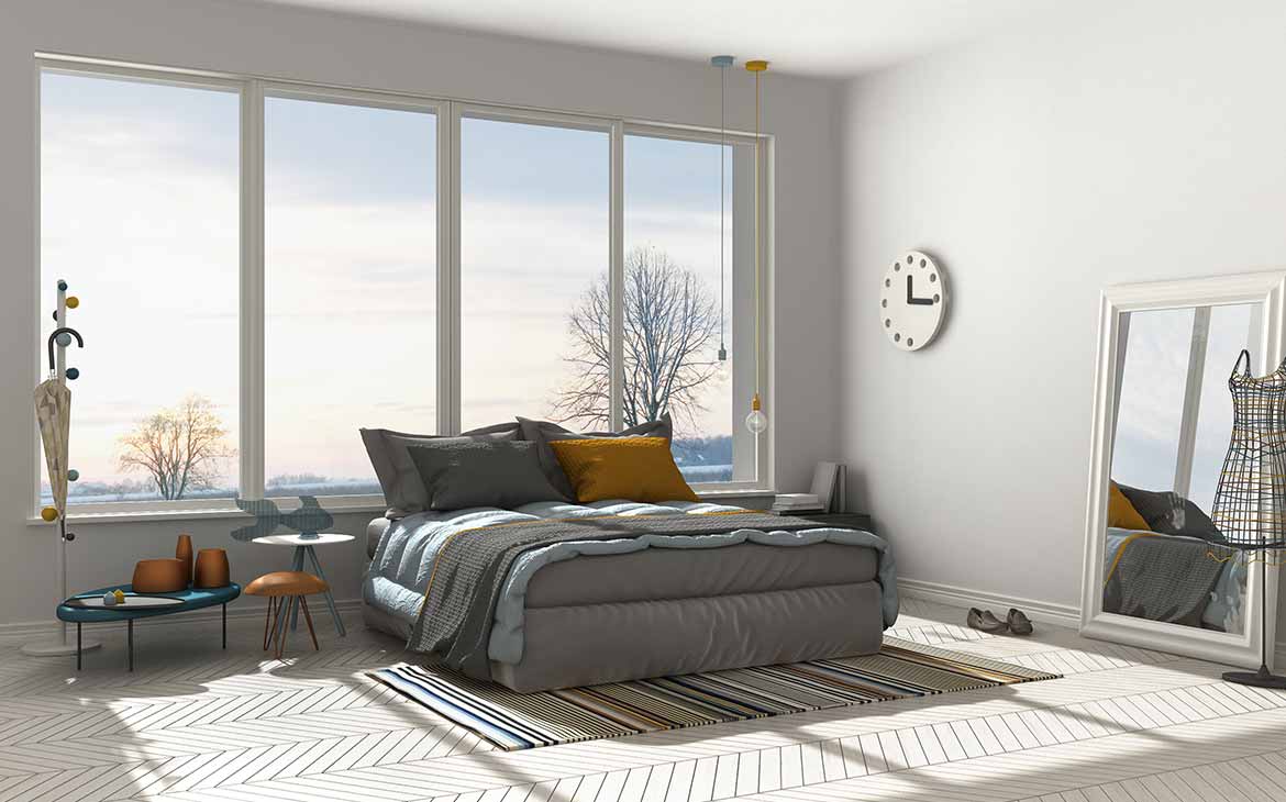 Serramenti moderni per edilizia civile inpvc