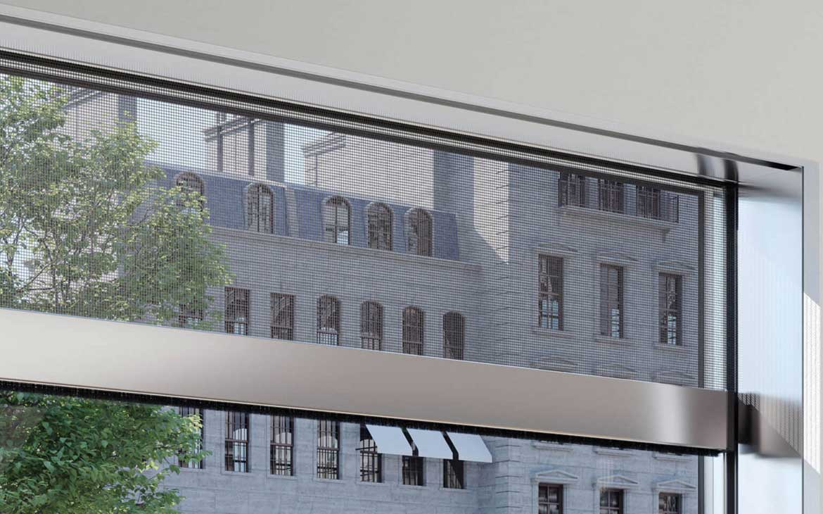 Zanzariere motorizzate per finestre e porte